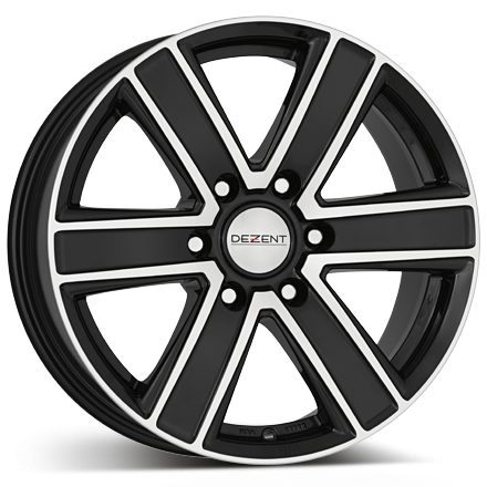 Disk DEZENT TJ dark 17x8 (TTJSDBP35I)