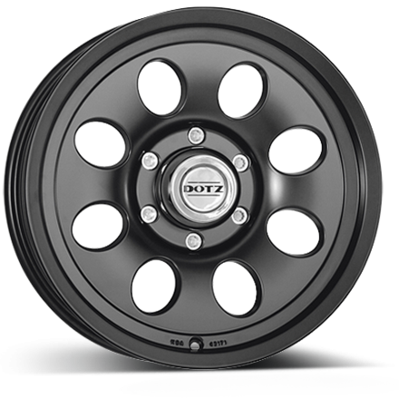 Disk DOTZ Rafting dark 16x8 (ORAQNKA00)